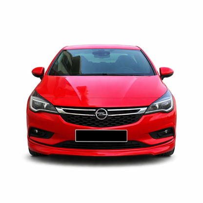 💕ART.1770 SPLITTER OPEL ASTRA K 2015-2021 LOOK SPORT NERO LUCIDO💕