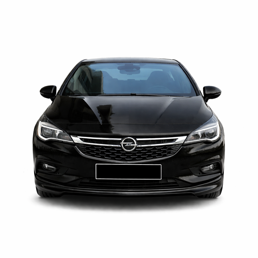 💕ART.1770 SPLITTER OPEL ASTRA K 2015-2021 LOOK SPORT NERO LUCIDO💕
