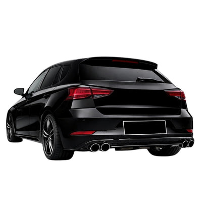 🔥ART.9491 DIFFUSORE STILE FL R PER GOLF Mk7 NERO LUCIDO IN ABS / 2017-2019 🔥