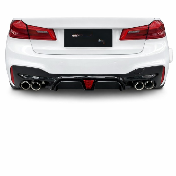 💕ART.2108 DIFFUSORE LED  BMW SERIE 5 G30 2018 MSPORT NERO LUCIDO G38 LOOK💕
