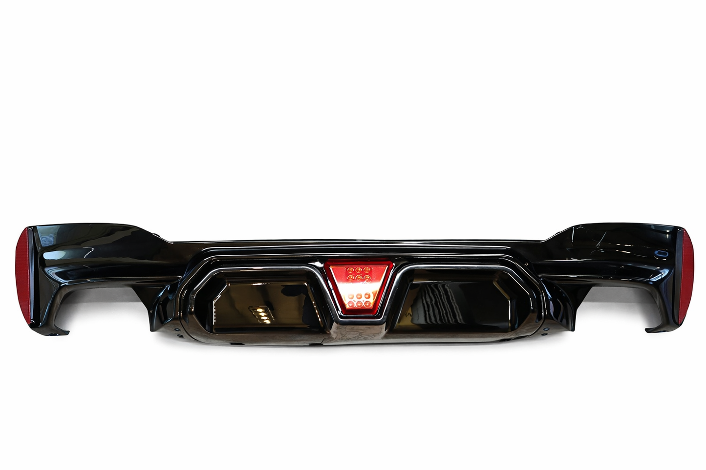 💕ART.2108 DIFFUSORE LED  BMW SERIE 5 G30 2018 MSPORT NERO LUCIDO G38 LOOK💕