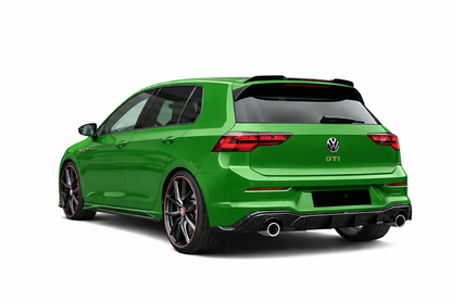 💕ART.9499 DIFFUSORE GOLF 8 8.5 LOOK GTI NERO LUCIDO 1+1 (SENZA TERMINALI)💕