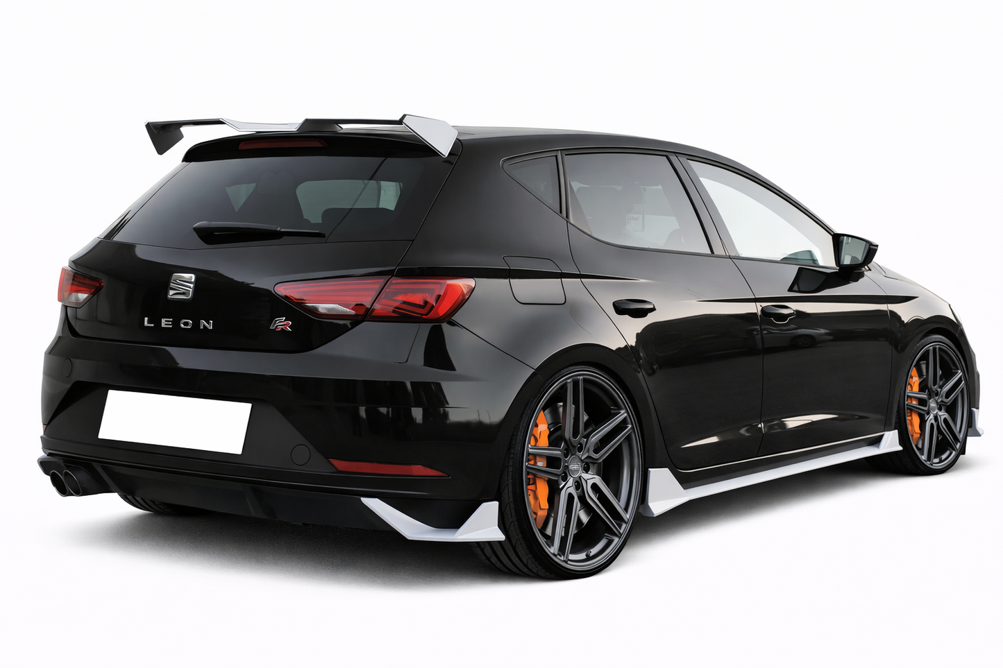 🔥ART.0541 MINIGONNE  SEAT LEON 5F FR LATERALE SOTTO GREMBIULE ABS NERO  MUSO🔥