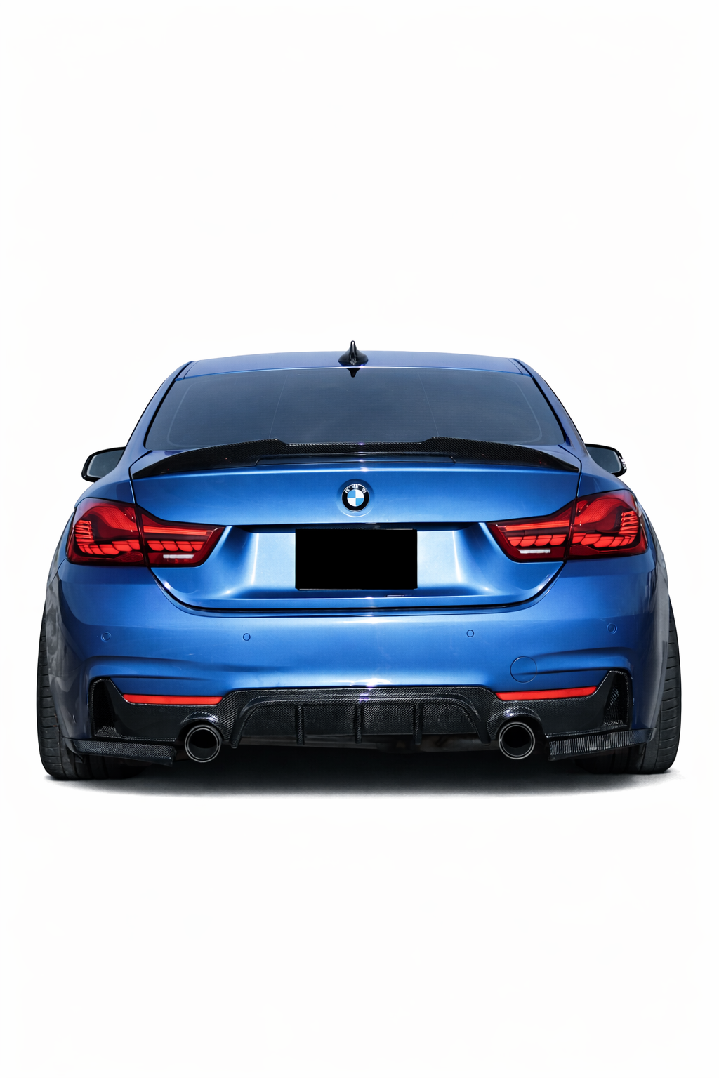 💕ART.0469 DIFFUSORE BMW SERIE 4 F32 F33 F36 MSPORT 1+1 CARBONIO BUONO💕