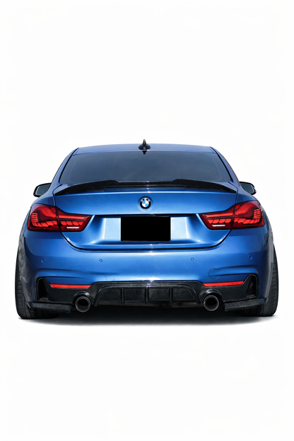💕ART.0469 DIFFUSORE BMW SERIE 4 F32 F33 F36 MSPORT 1+1 CARBONIO BUONO💕