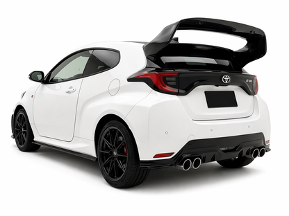 💕ART.8539 DIFFUSORI Toyota Yaris 2021 Look GR 2 Uscite doppio nero  lucido 💕