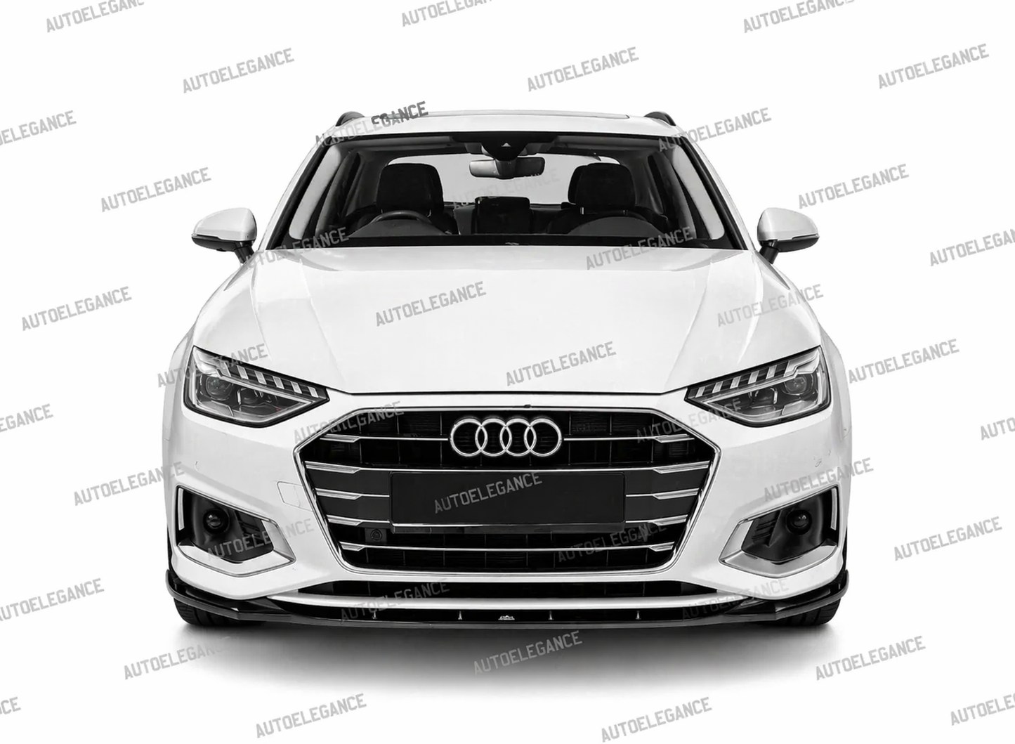💕ART.9549 SPLITTER  Audi A4 B9 NERO  LUCIDO💕