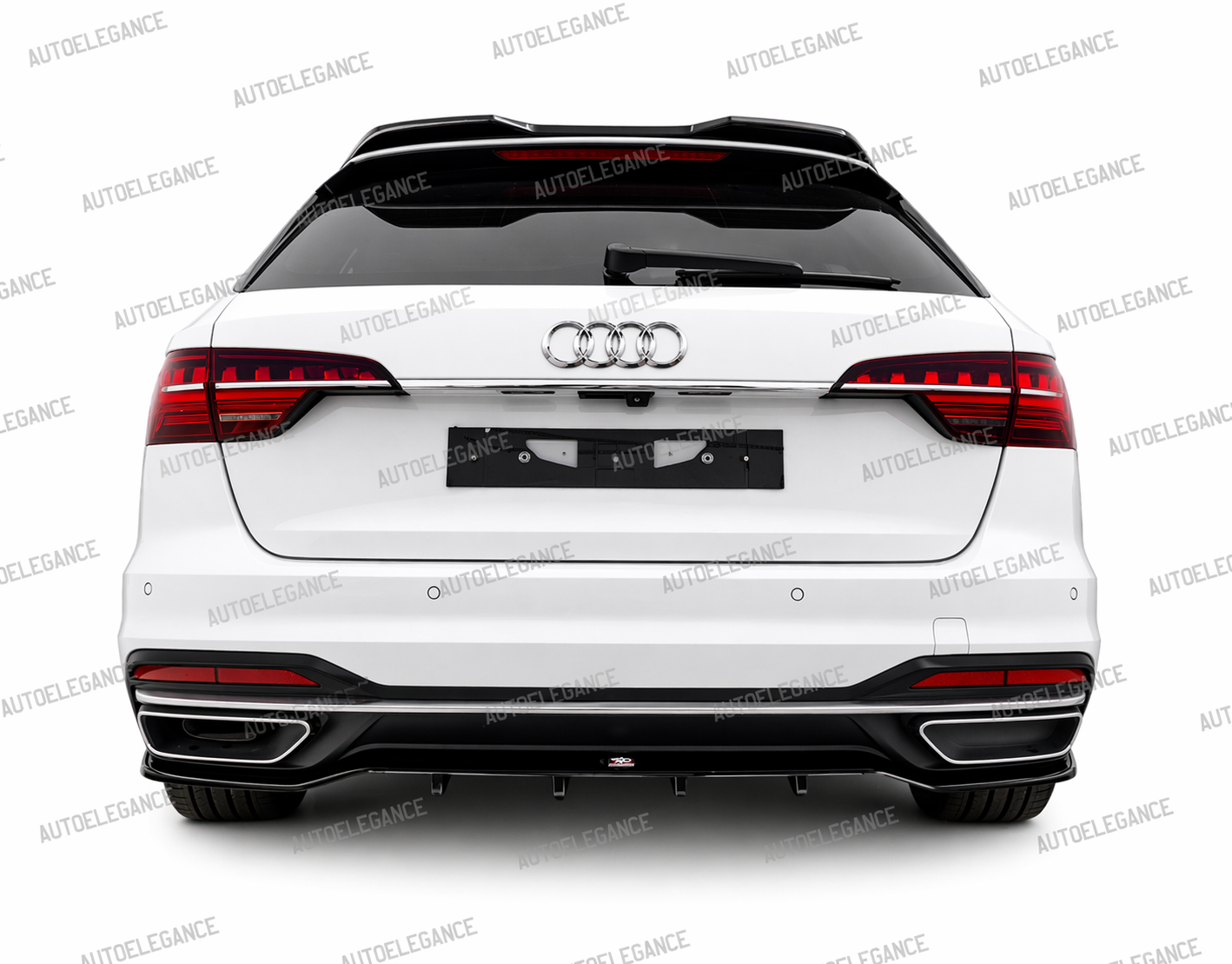 💕ART.9551 Splitter posteriore Audi A4 B9 Facelift Avant NERO  LUCIDO 💕
