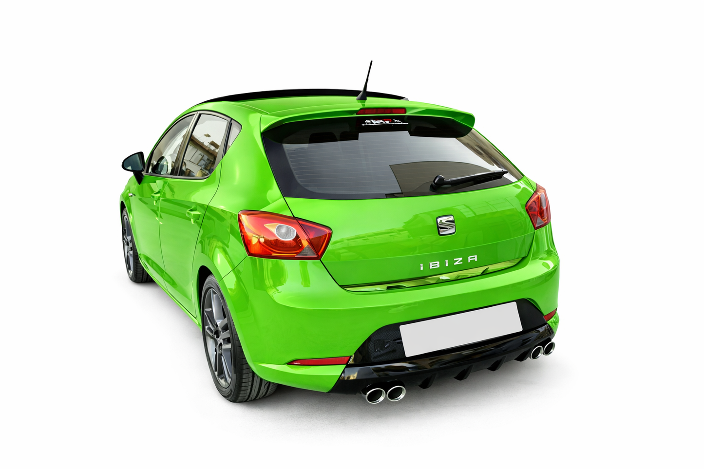 💕ART. 0776 DIFFUSORE SEAT IBIZA 6J 2008-2017 FR NERO LUCIDO 2+2💕