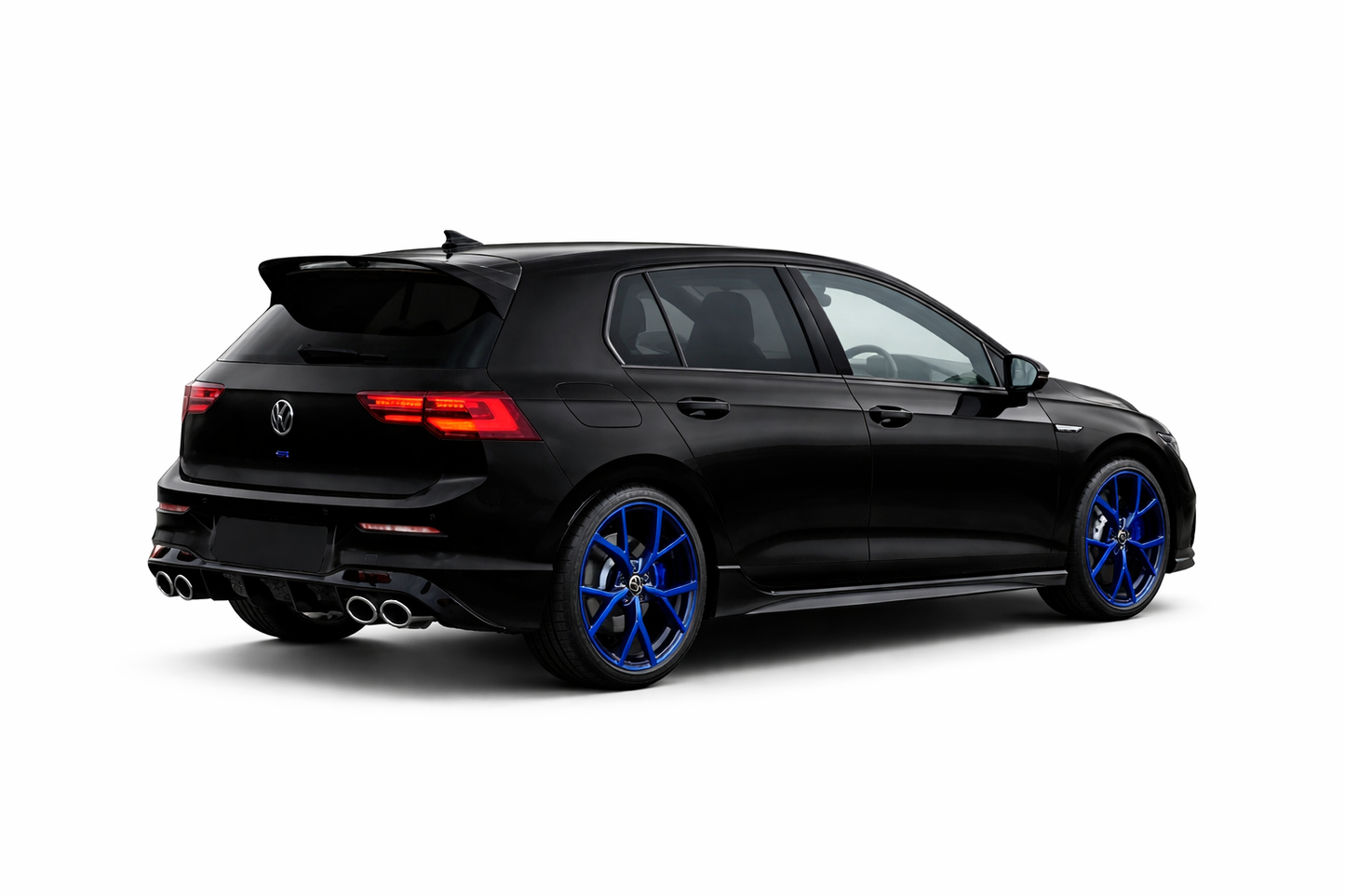💕ART.1079 MINIGONNE VW GOLF 8 LOOK R NERO OPACO (TOP)💕