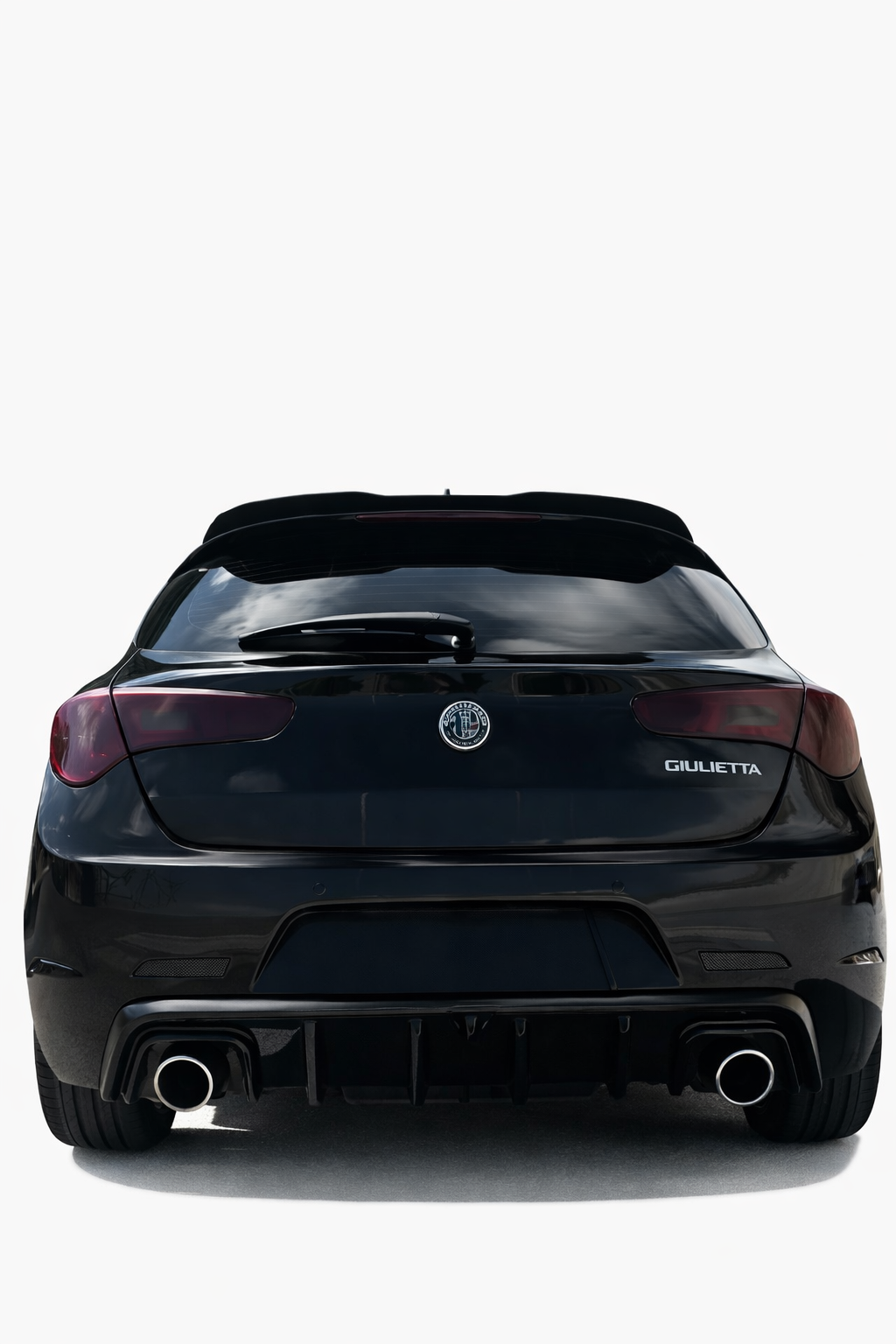 💕ART.1924  DIFFUSORE ALFA ROEMO GIULIETTA 2010-2020 NERO LUCIDO  💕