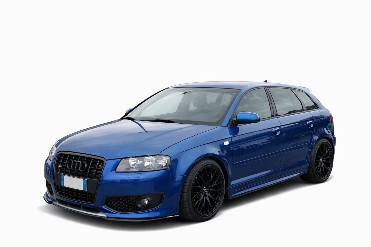 💕ART.0476 SOTTO MINIGONNE  AUDI  A3 NERO LUCIDO 185CM 💕