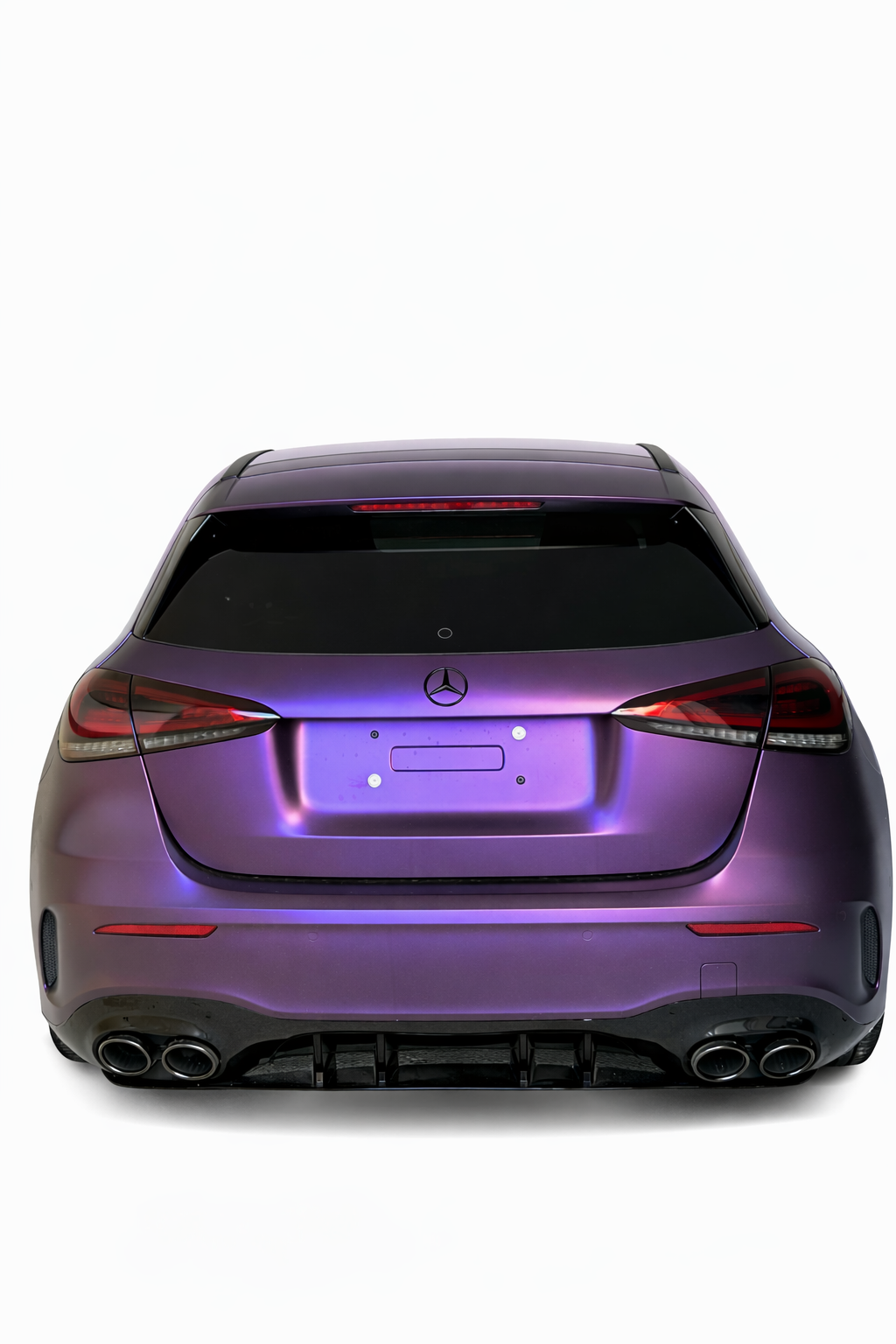 💕ART.6635 TERMINALI DI SCARICO Look AMG per Mercedes Classe A/GLB/CLA/GLA💕