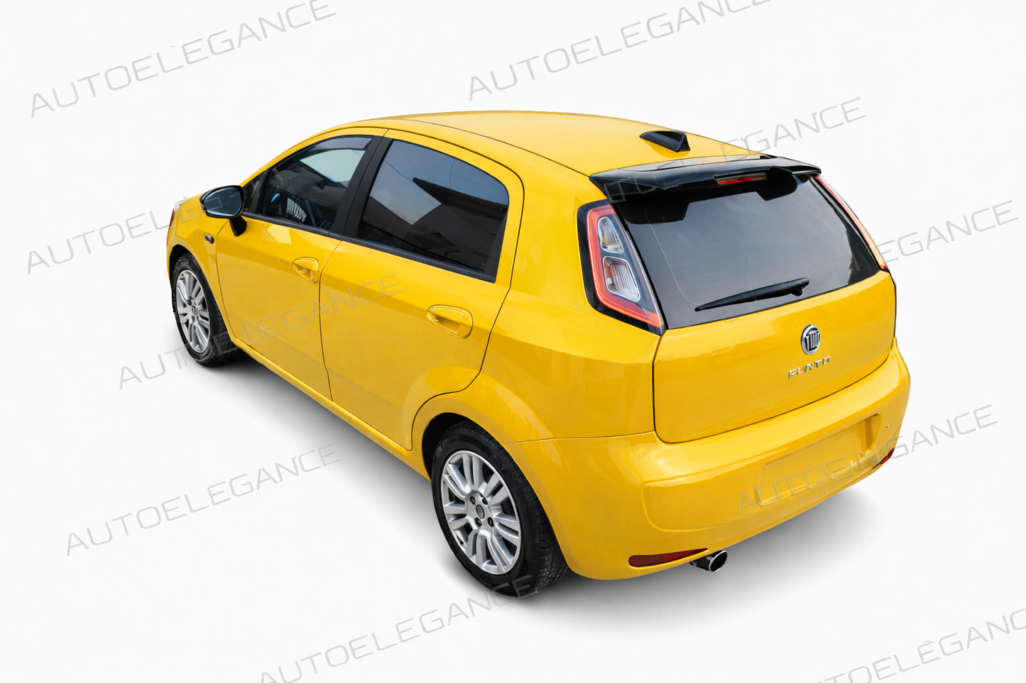 💕ART.0268 SPOILER FIAT PUNTO EVO 2009-2018 NERO LUCIDO 💕