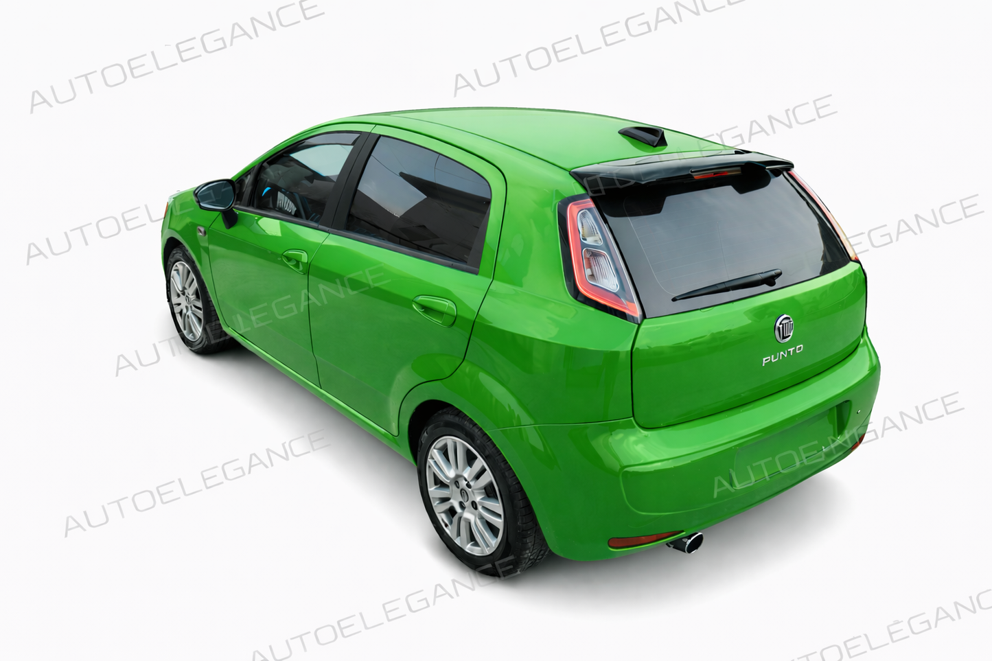 💕ART.0268 SPOILER FIAT PUNTO EVO 2009-2018 NERO LUCIDO 💕