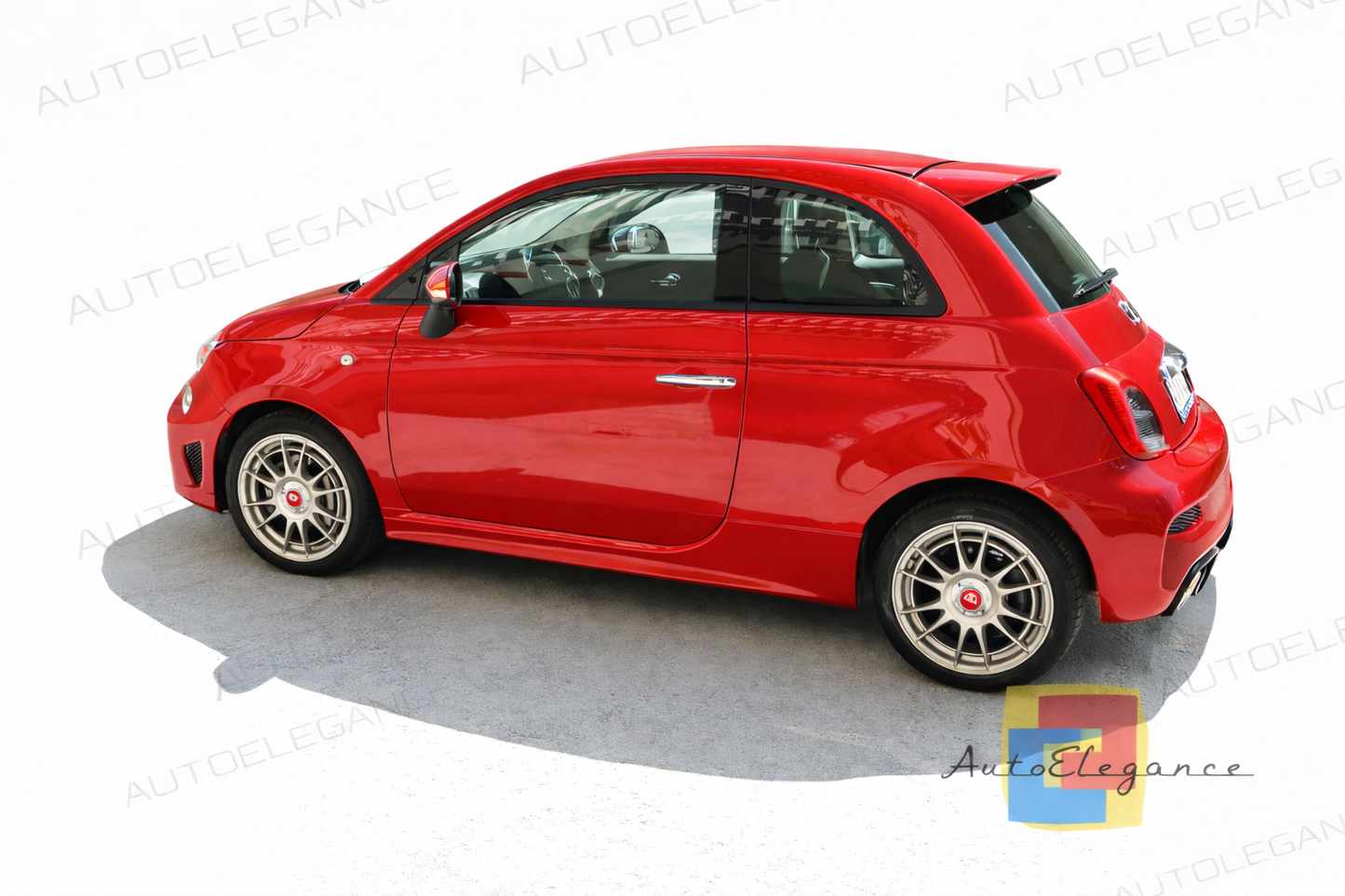 💕ART. 0089 MINIGONNE FIAT 500 LOOK S SPORT GREZZE (162cm) 💕