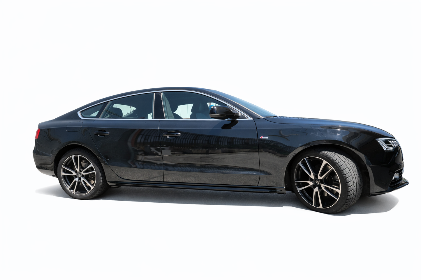 💕ART. 0475 MINIGONNE AUDI A4 BUONE NERO LUCIDO💕