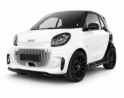 💕ART.9614 Splitter Anteriore Smart 453 EQ Fortwo NERO LUCIDO💕