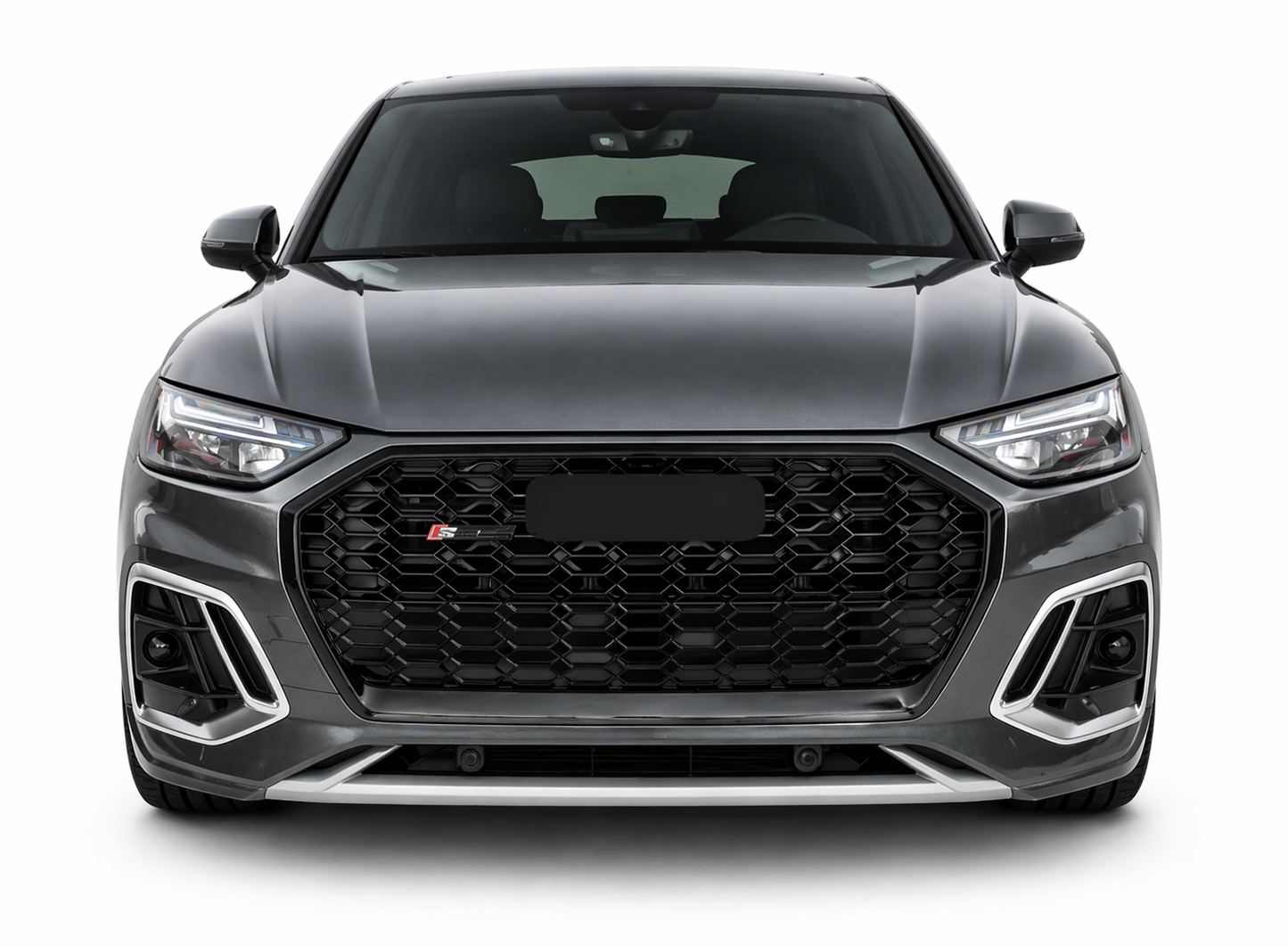 💕ART.9605  GRIGLIA RSQ5 Look Audi Q5 FY 2021 – 2024 NERO LUCIDO💕