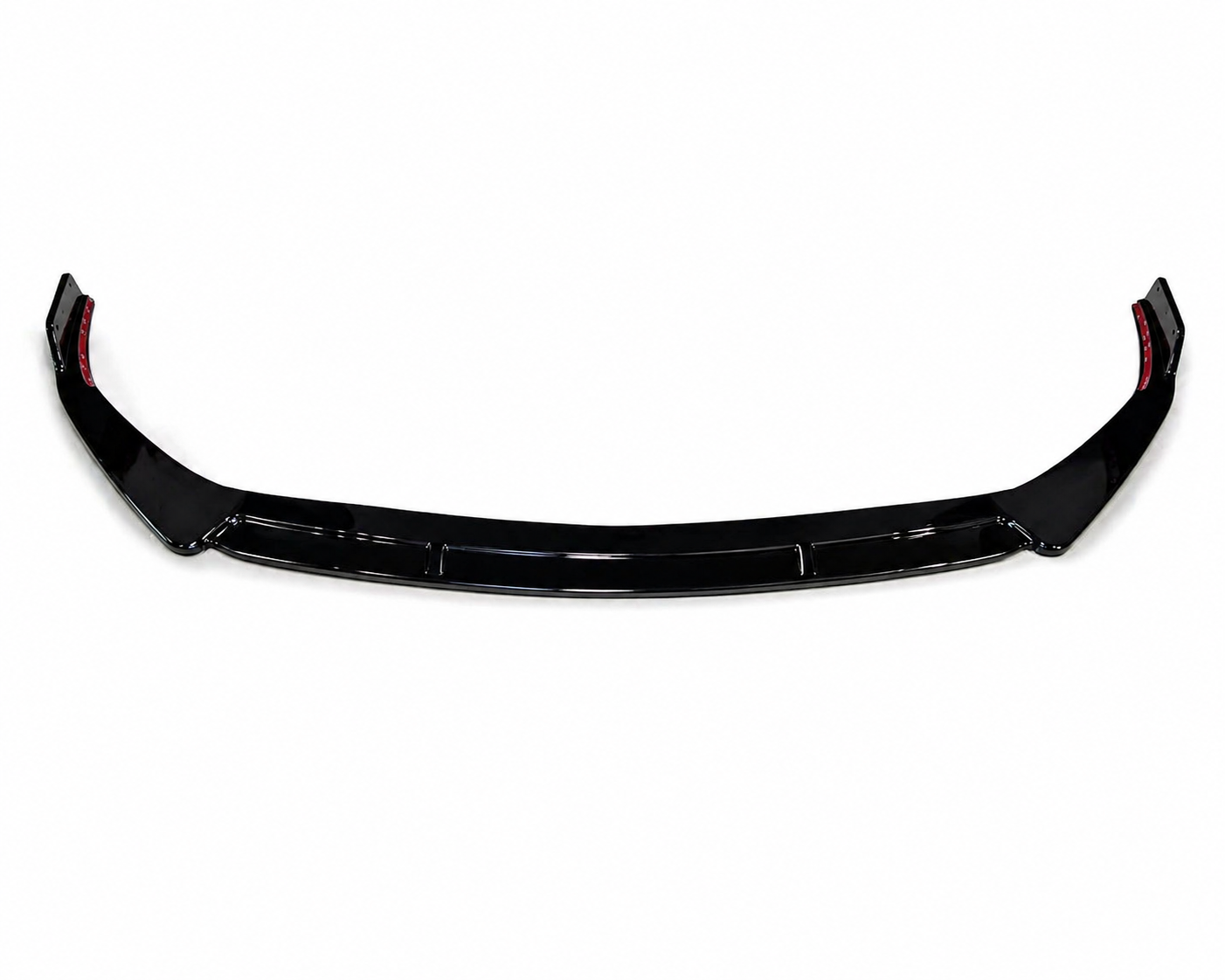 💕ART.1082 SPLITTER M.BENZ CLASSE C W206 AMG LOOK BRABUS NERO LUCIDO 3PZ💕
