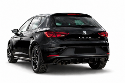 💕ART.1259 DIFFUSORE SEAT LEON 5F LIFT 2017-2020 FR NERO LUCIDO💕