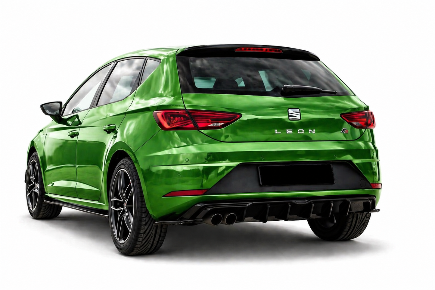 💕ART.1259 DIFFUSORE SEAT LEON 5F LIFT 2017-2020 FR NERO LUCIDO💕