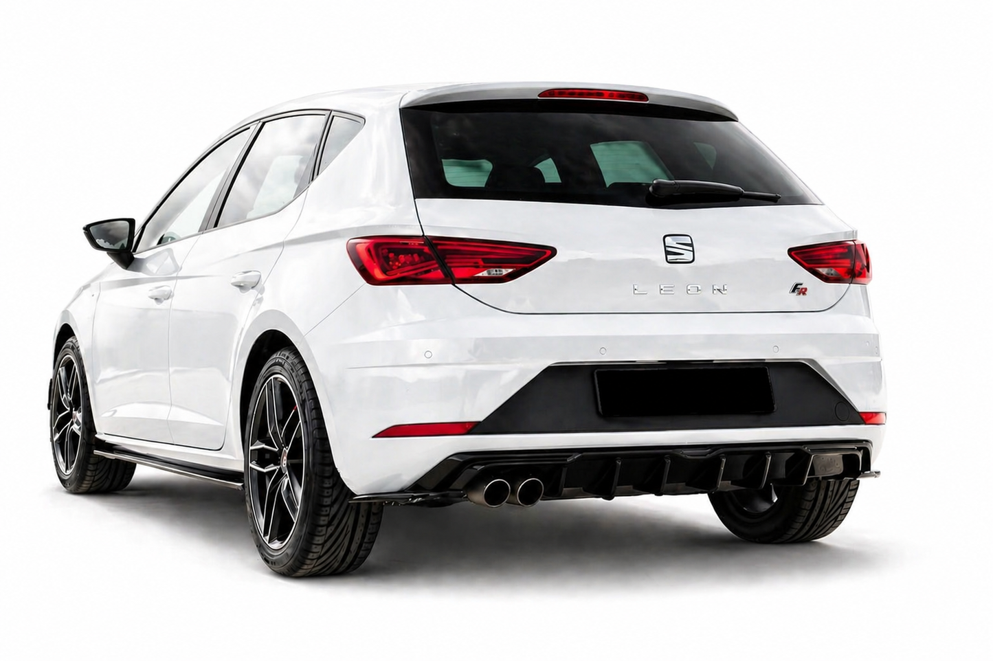 💕ART.1259 DIFFUSORE SEAT LEON 5F LIFT 2017-2020 FR NERO LUCIDO💕