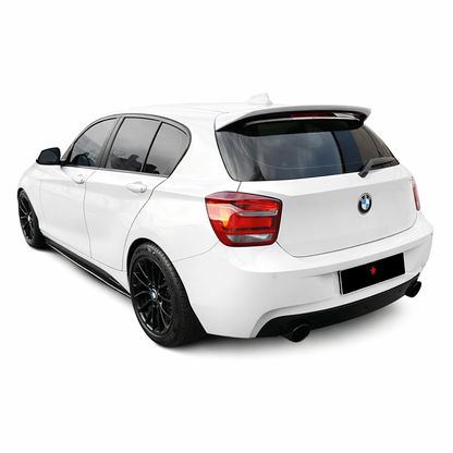 💕ART. 0095 SPOILER BMW SERIE 1 F20 F21 2011-2019 NERO  LUCIDO💕
