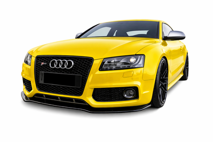 💕ART. 0891 SPLITTER AUDI A5 2007-2011 SLINE S5 NERO  LUCIDO 💕