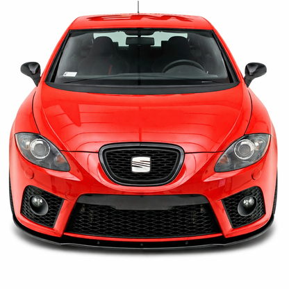 💕ART.9292 Splitter Seat Leon Mk2 2005+ FR nero lucido 💕