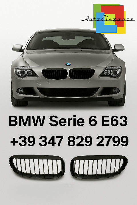 ⭐Griglia Sportiva – BMW Serie 6 E63 / E64⭐