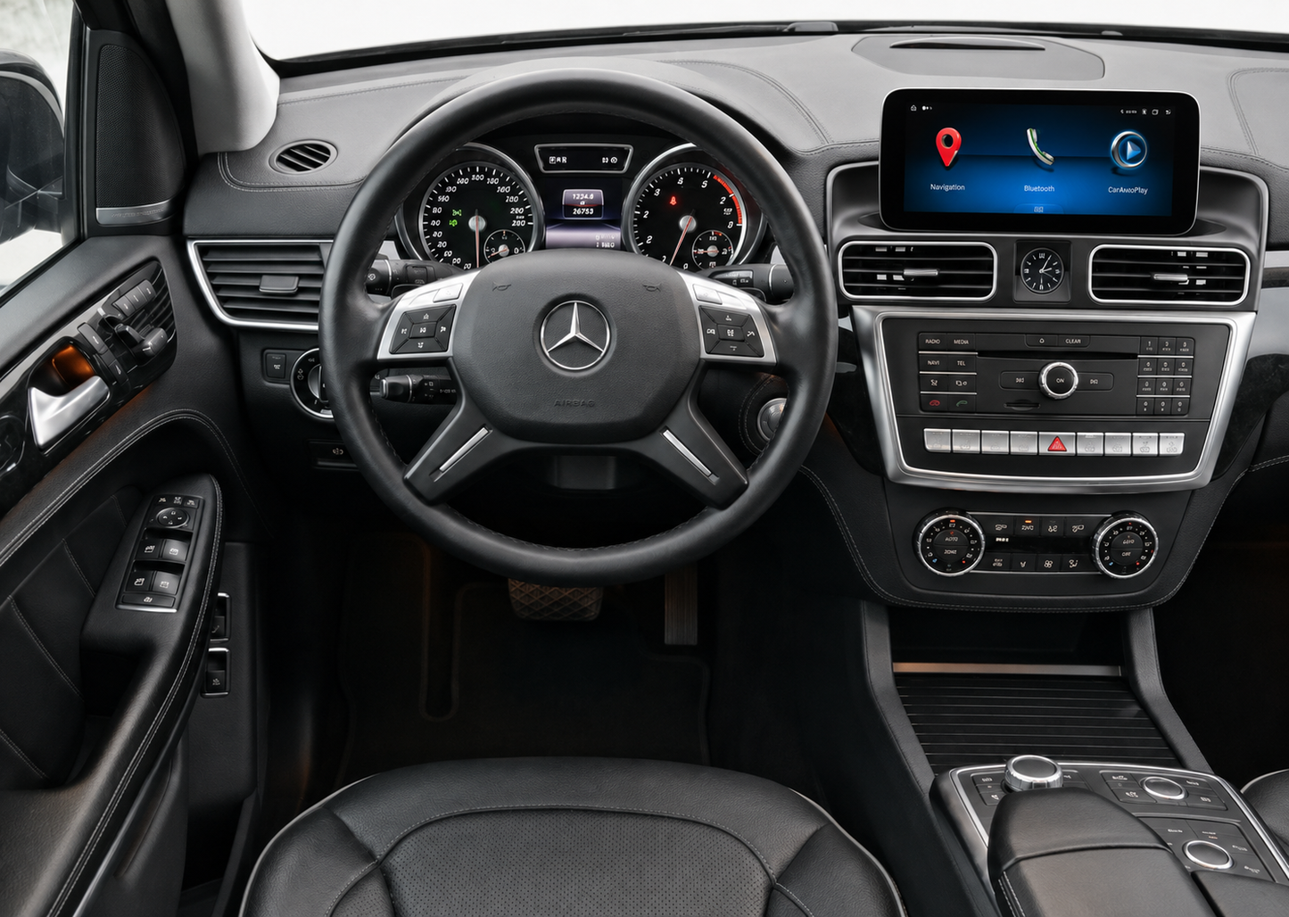 💕 Radio GPS Adatto per Mercedes ML/GL W/X166 12-15 Android 14 10.25" 💕