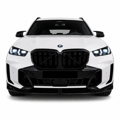 💕 Splitter Anteriore Adatto per BMW X5 G05 LCI 23+ M Sport Nero Lucido 💕