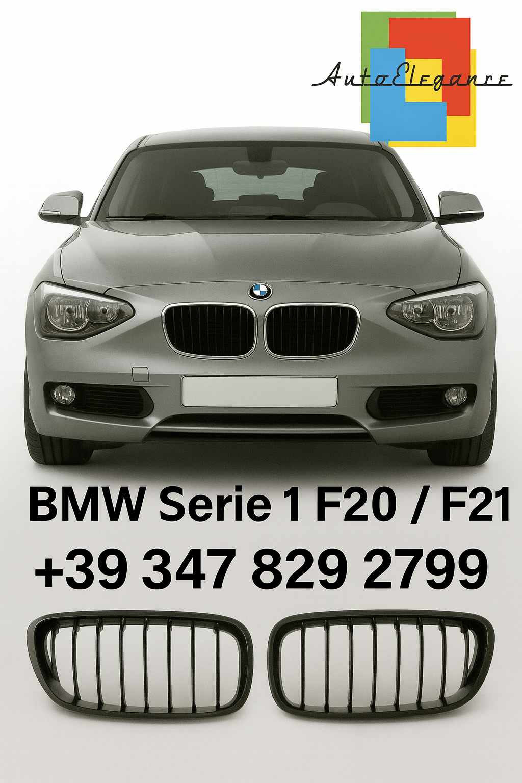 ⭐Calandra Sportiva – BMW Serie 1 F20 / F21 (2011–2015)⭐