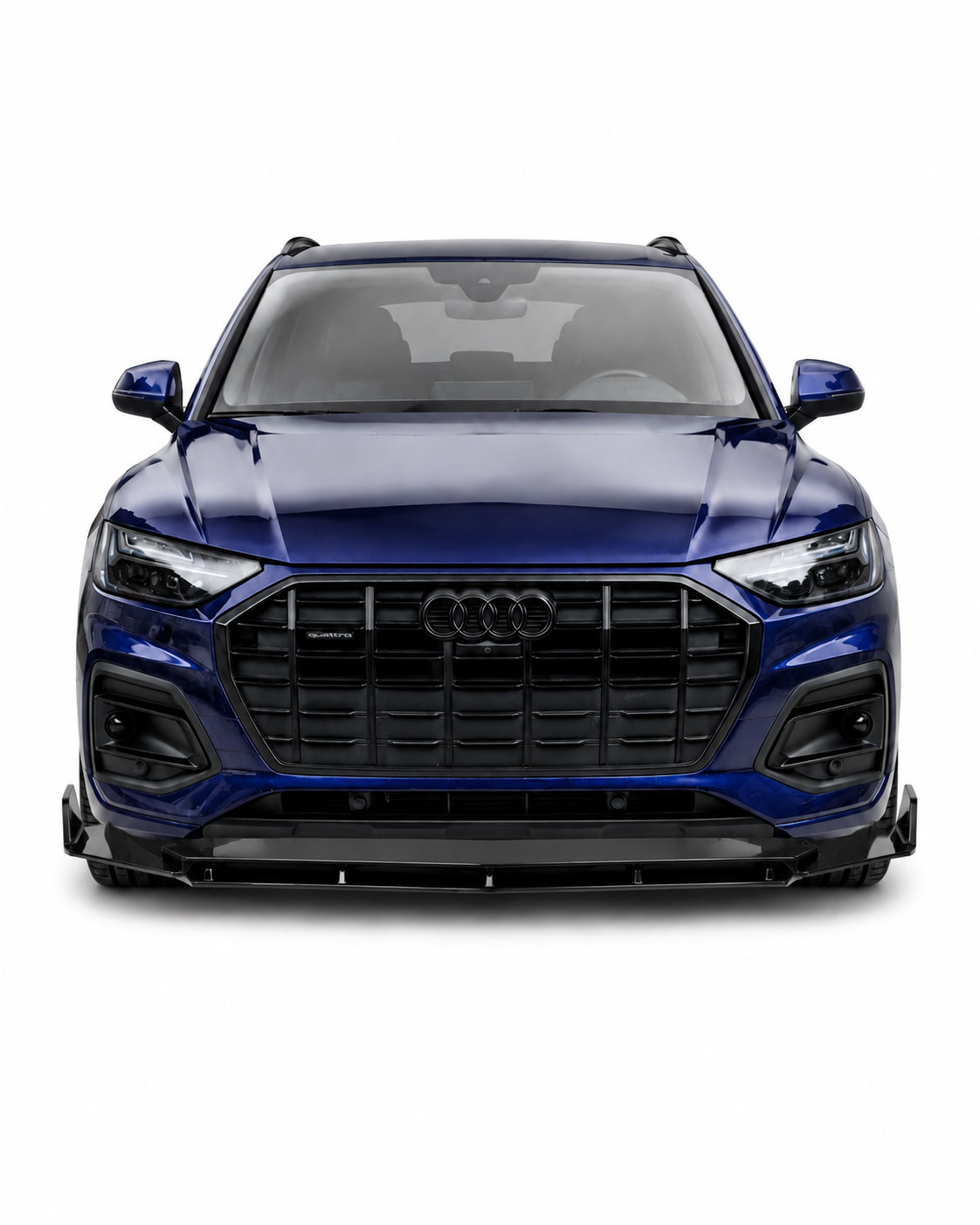 💕 Splitter Anteriore Adatto Per Audi Q5 Sportback 2020-2024Nero Lucido 💕