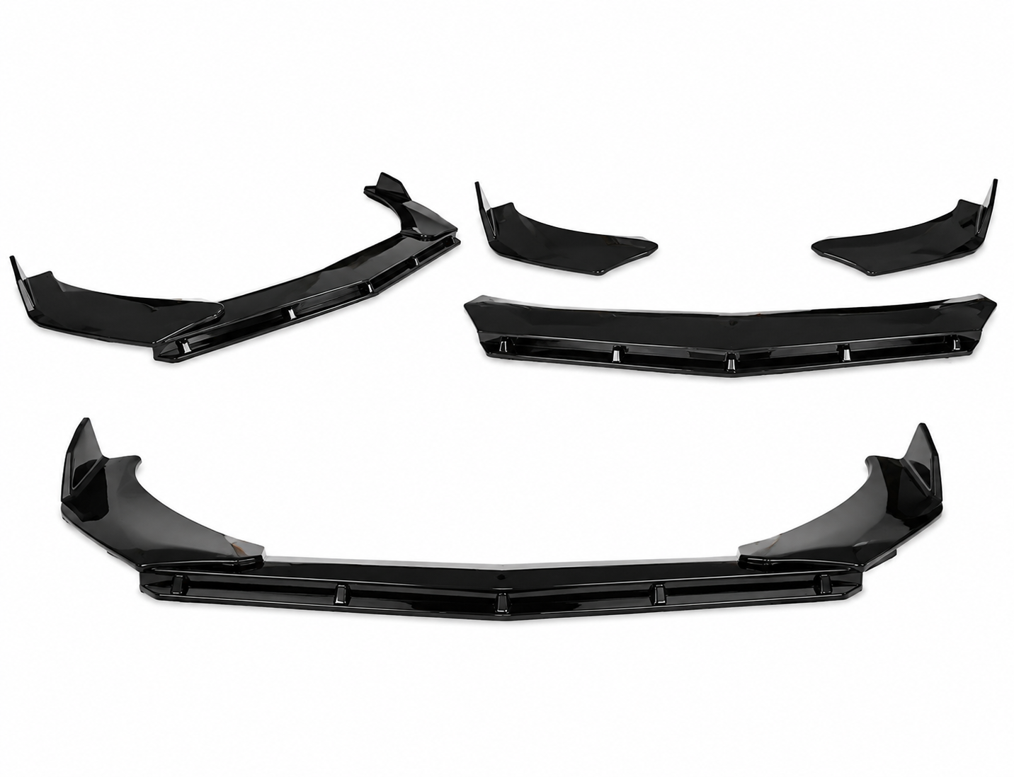 💕 Splitter Anteriore Adatto Per Audi Q5 Sportback 2020-2024Nero Lucido 💕