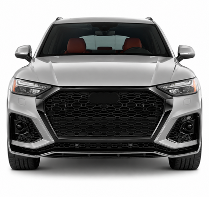 💕 Paraurti Anteriore Adatto per Audi Q5 SQ5 20-25 Sportivo Rennsport Nero 💕