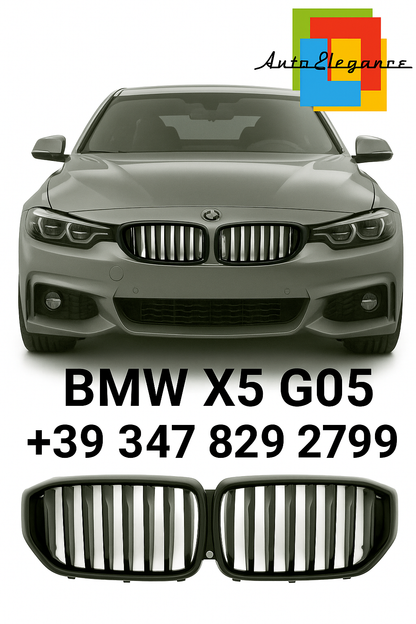 💫Grille – BMW X5 G05 (LCI 2023+) Gloss Black Sport💫