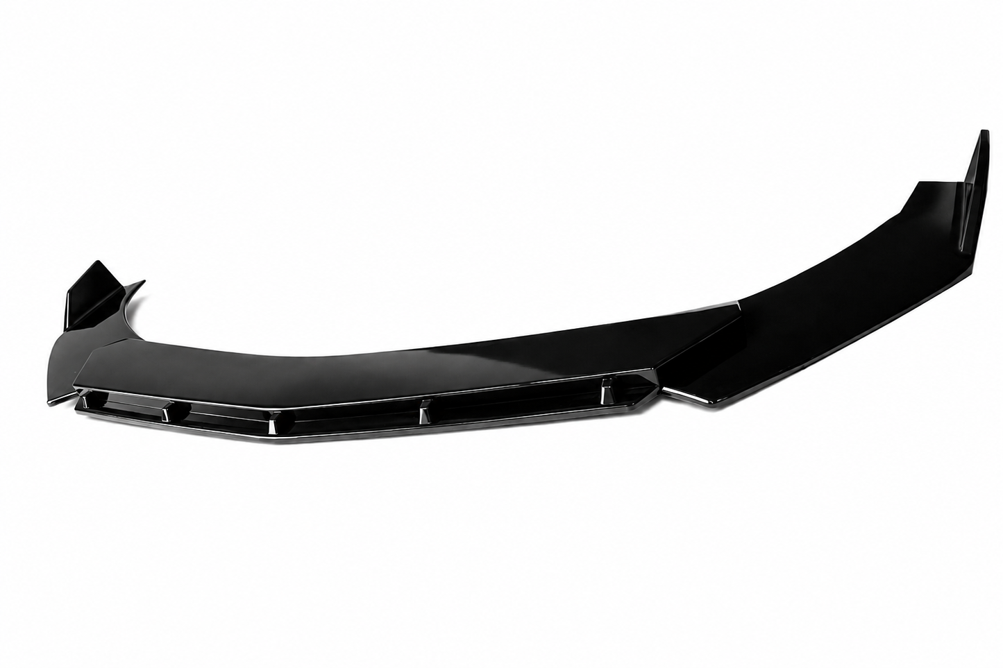 💕 Splitter Anteriore Adatto per Audi A1 GB 18+ Nero Lucido ABS Sport 💕