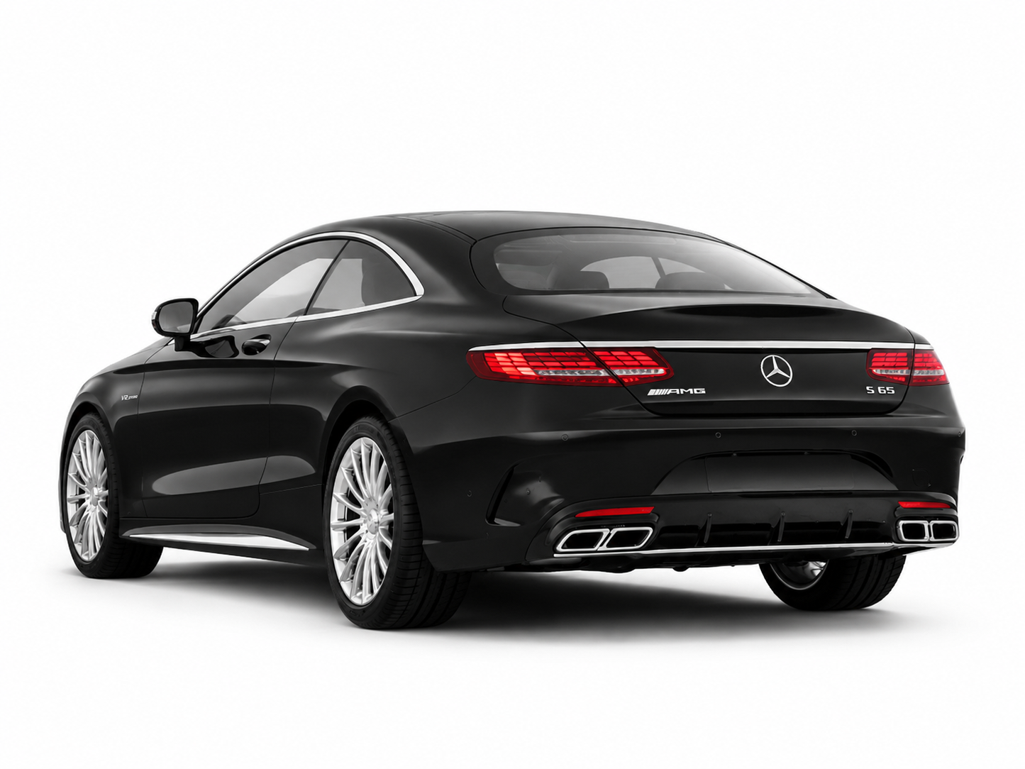 💕 Body Kit Adatto per Mercedes Classe S C217 15-21 S65 Design Nero 💕