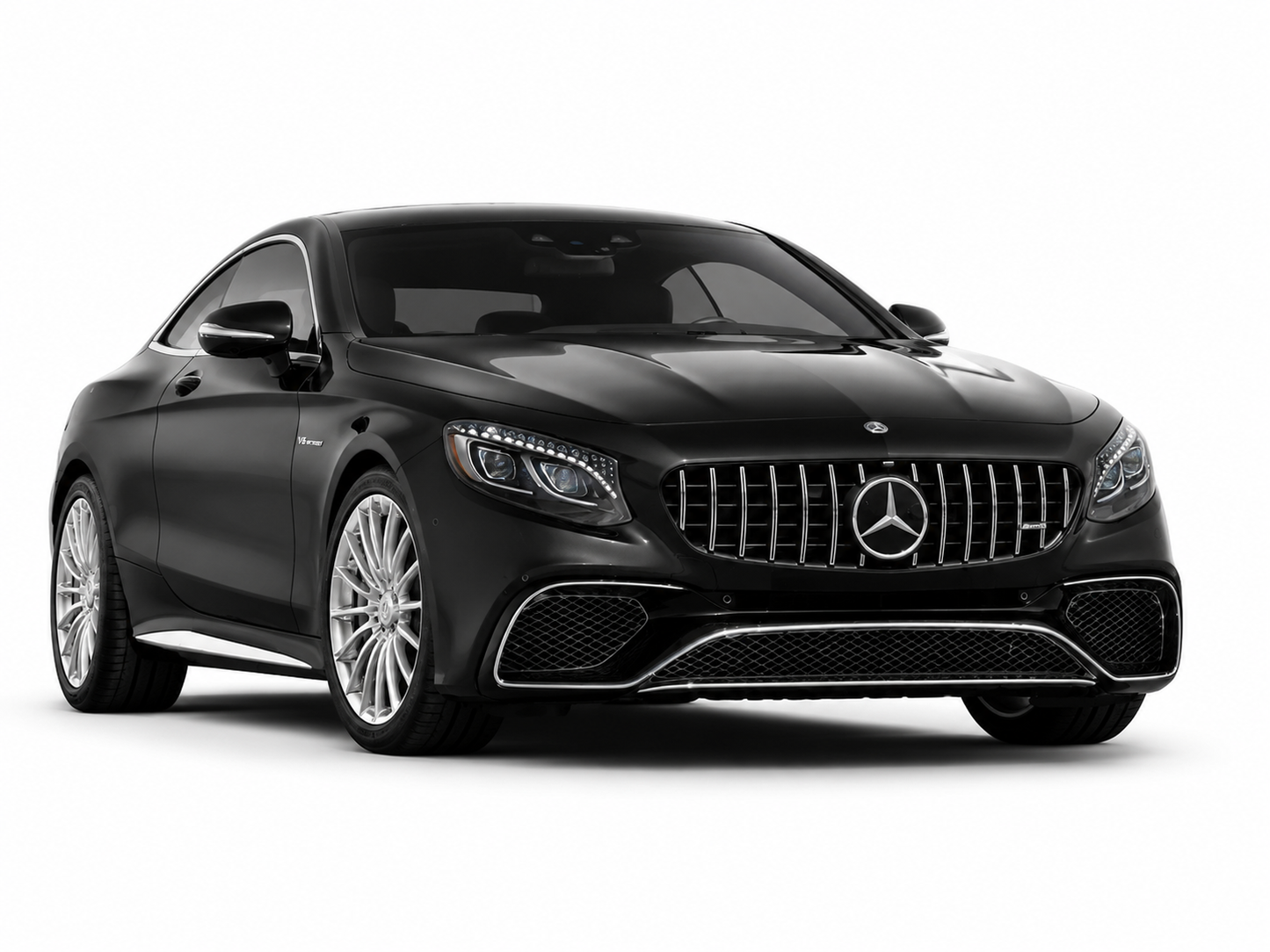 💕 Body Kit Adatto per Mercedes Classe S C217 15-21 S65 Design Nero 💕