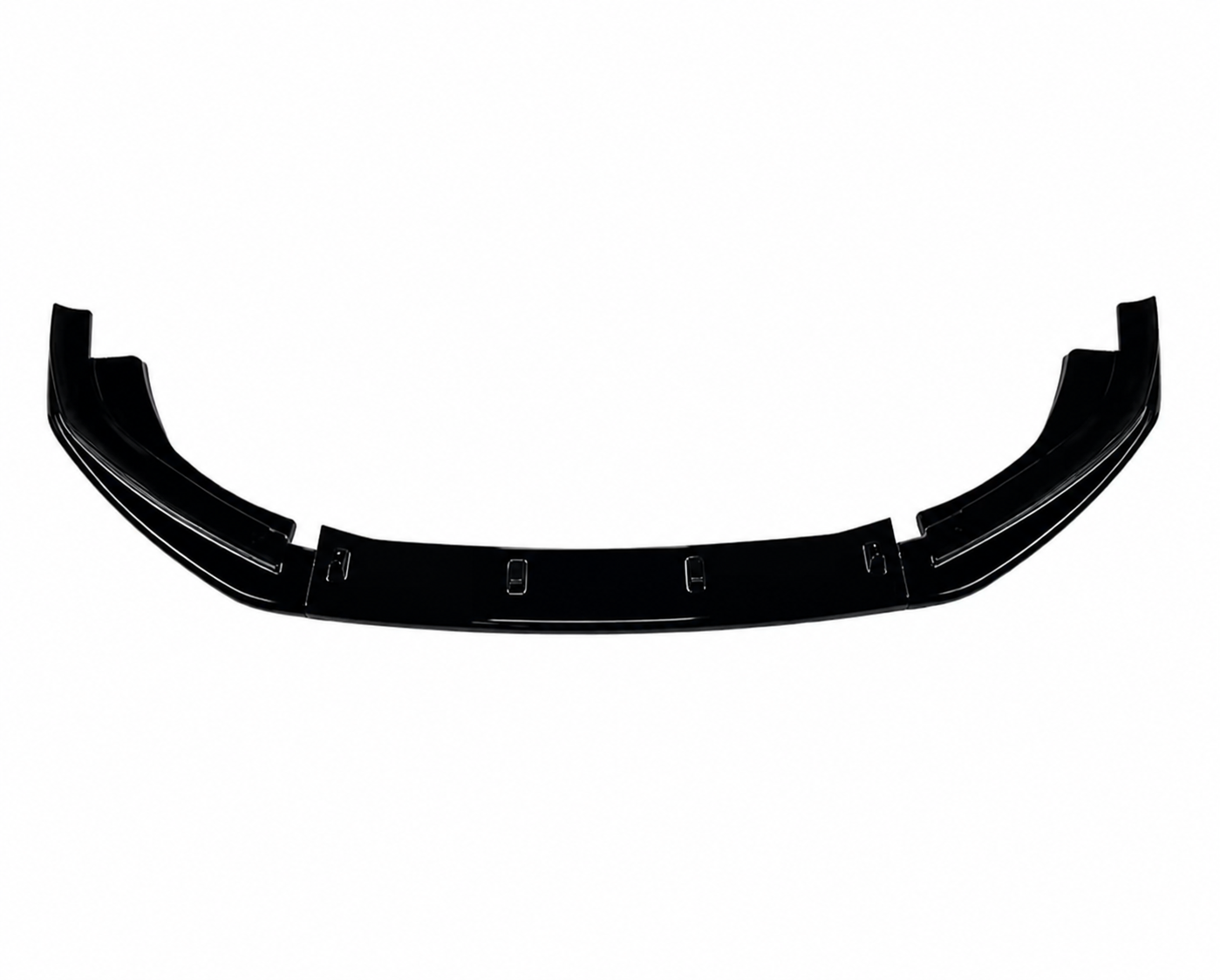 💕 Splitter Anteriore Solo per VW Golf 6 R20 08-13 ABS Nero Lucido 💕