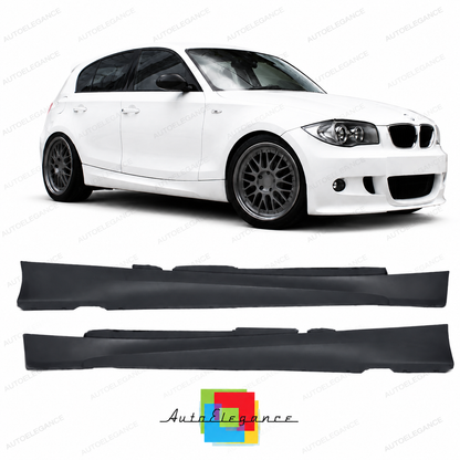 💕MINIGONNE LATERALI BMW E87 04-11 LOOK M💕