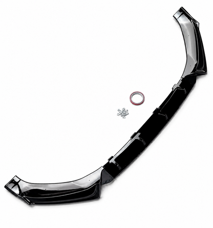 💕 Splitter Anteriore Adatto per Audi Q5 SQ5 FY S-Line 18-20 ABS Nero 💕
