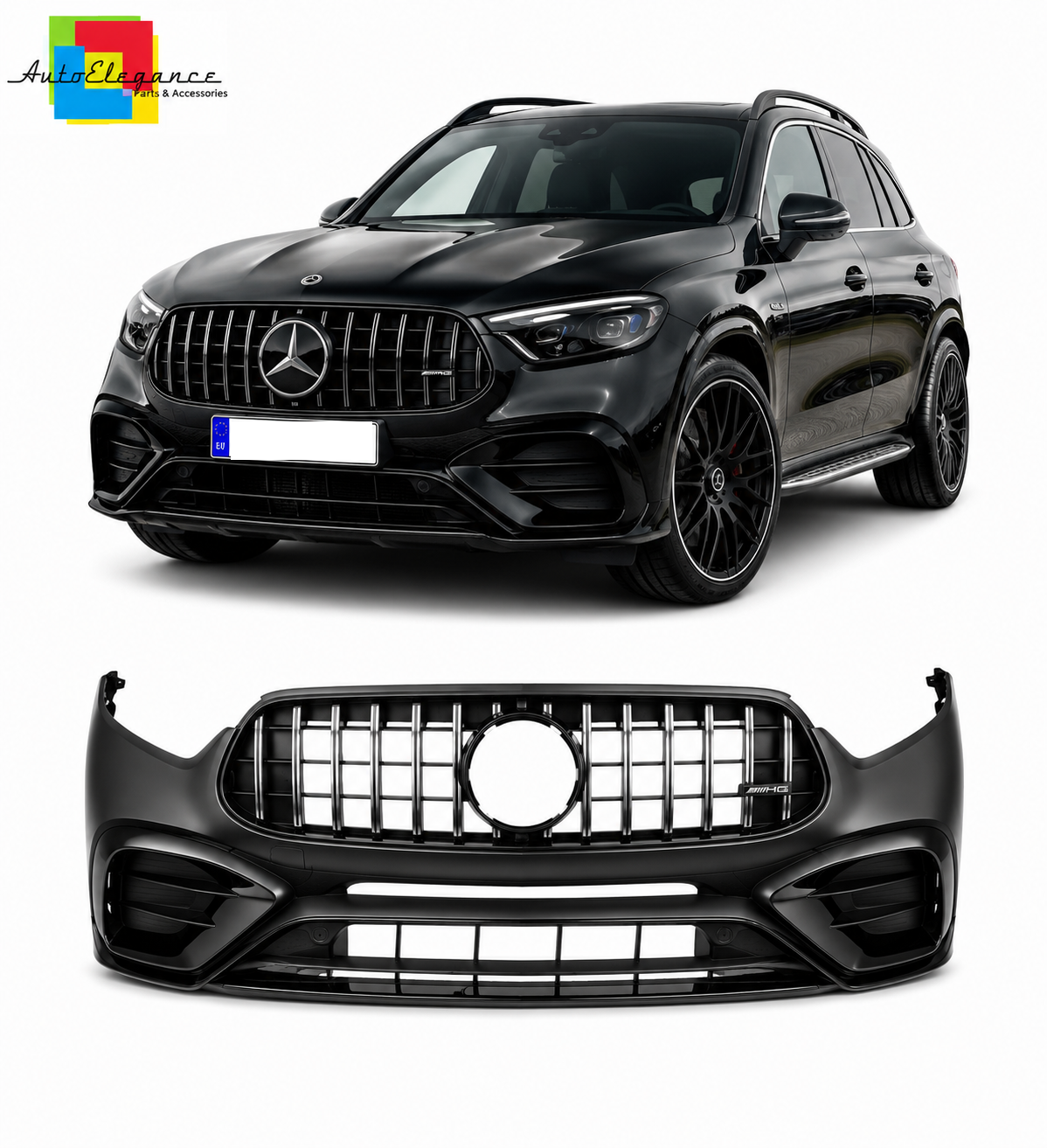 💕PARAURTI ANTERIORE PER MERCEDES W254 23- LOOK GLC63💕