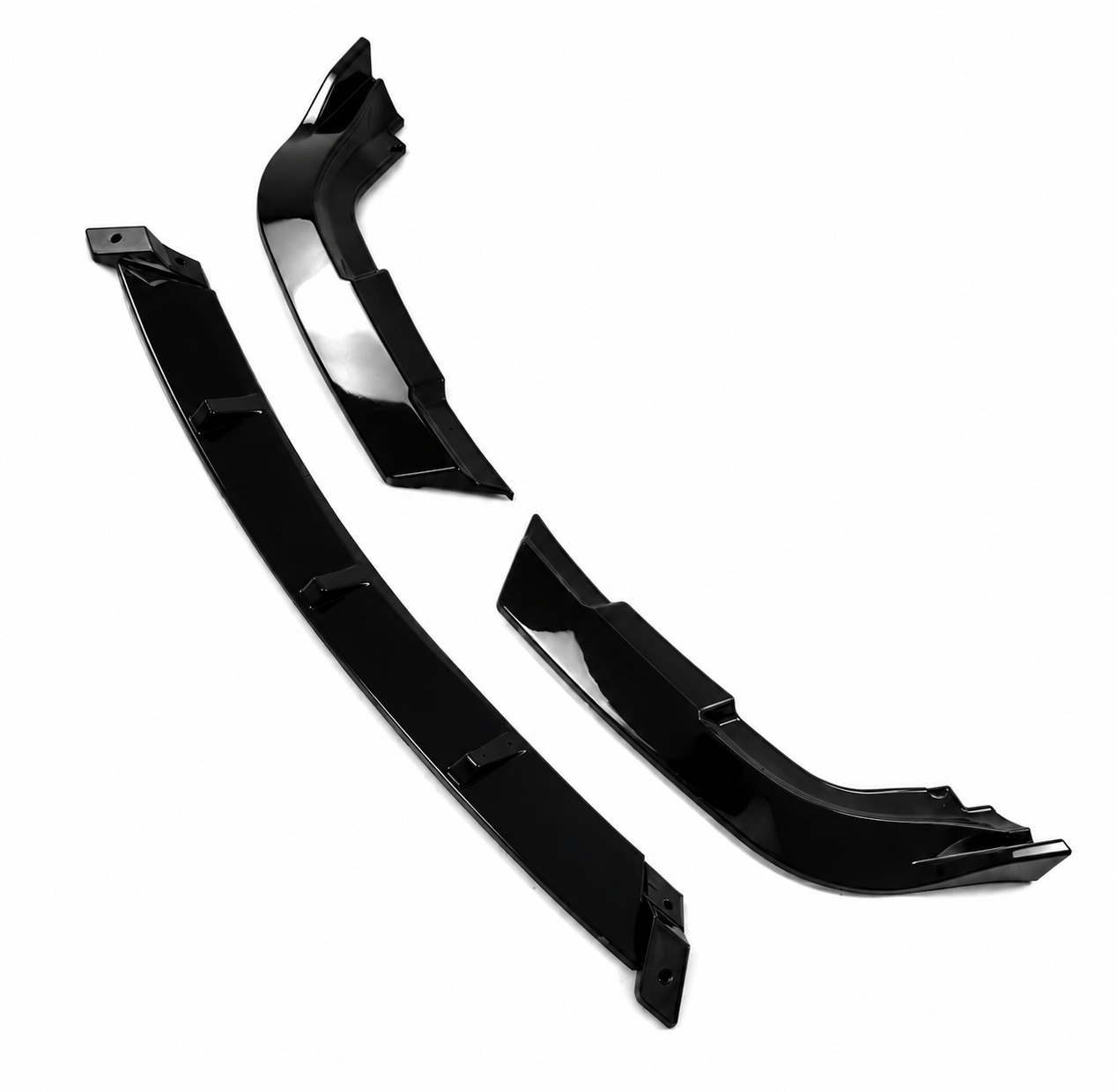 💕 Splitter Anteriore Adatto per Chrysler 300C MK1 05-10 Nero Lucido 💕
