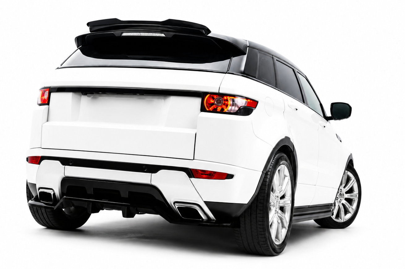 💕 Splitter Posteriore Adatto per Range Rover Evoque con Barre Verticali 💕