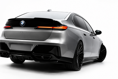 💕 Splitter Posteriore Adatto per BMW M760e G70 V.2 Barre Verticali 💕