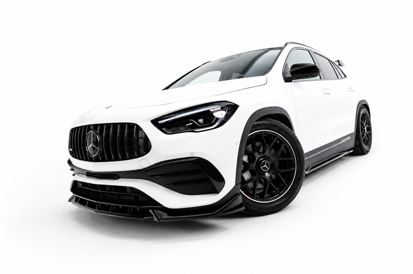 💕 Splitter Anteriore Adatto per Mercedes-AMG GLA 35 H247 ABS 💕