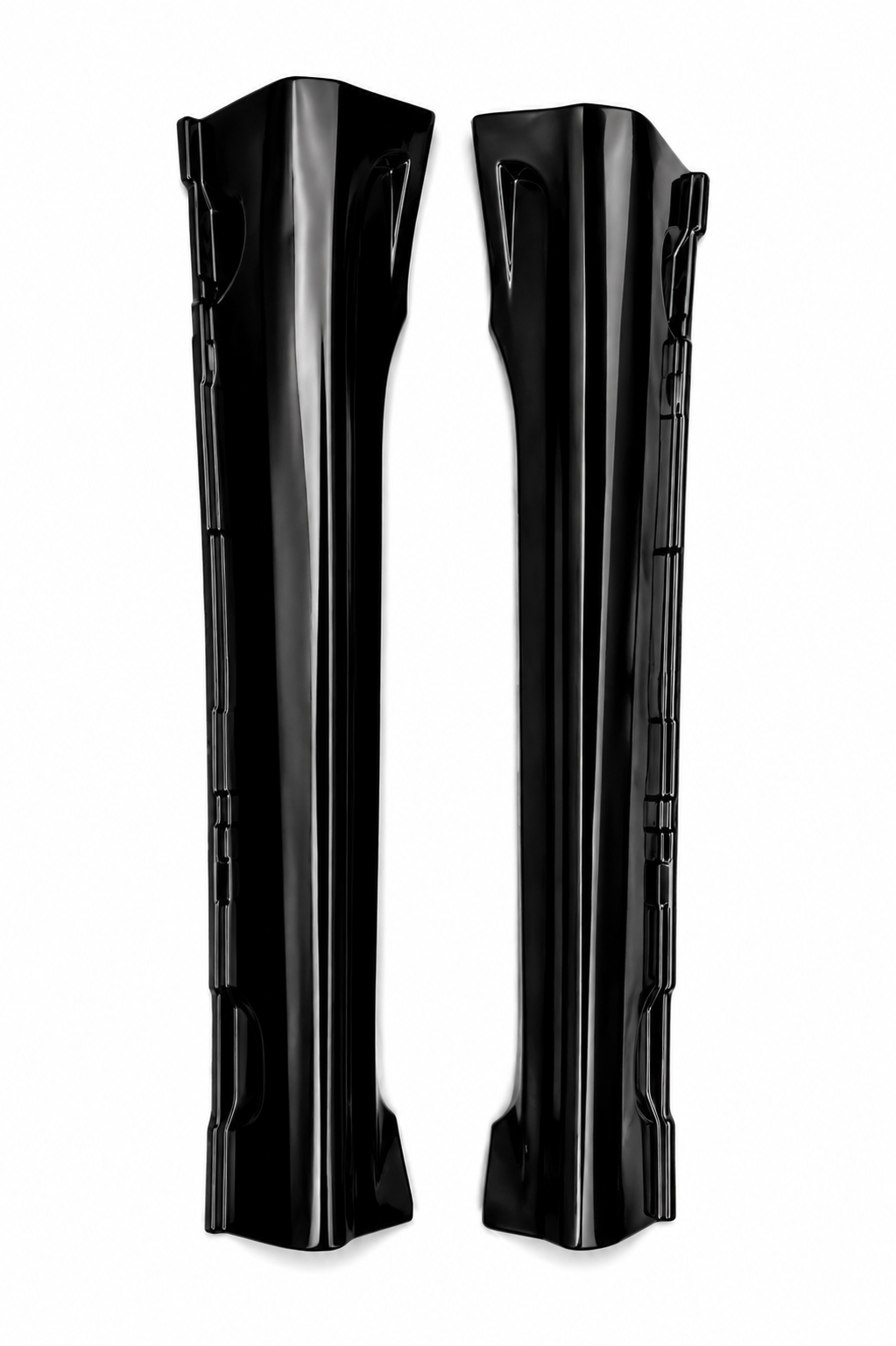 💕art.10394 Minigonne Smart Fortwo 451 look Brabus nero lucido ABS💕